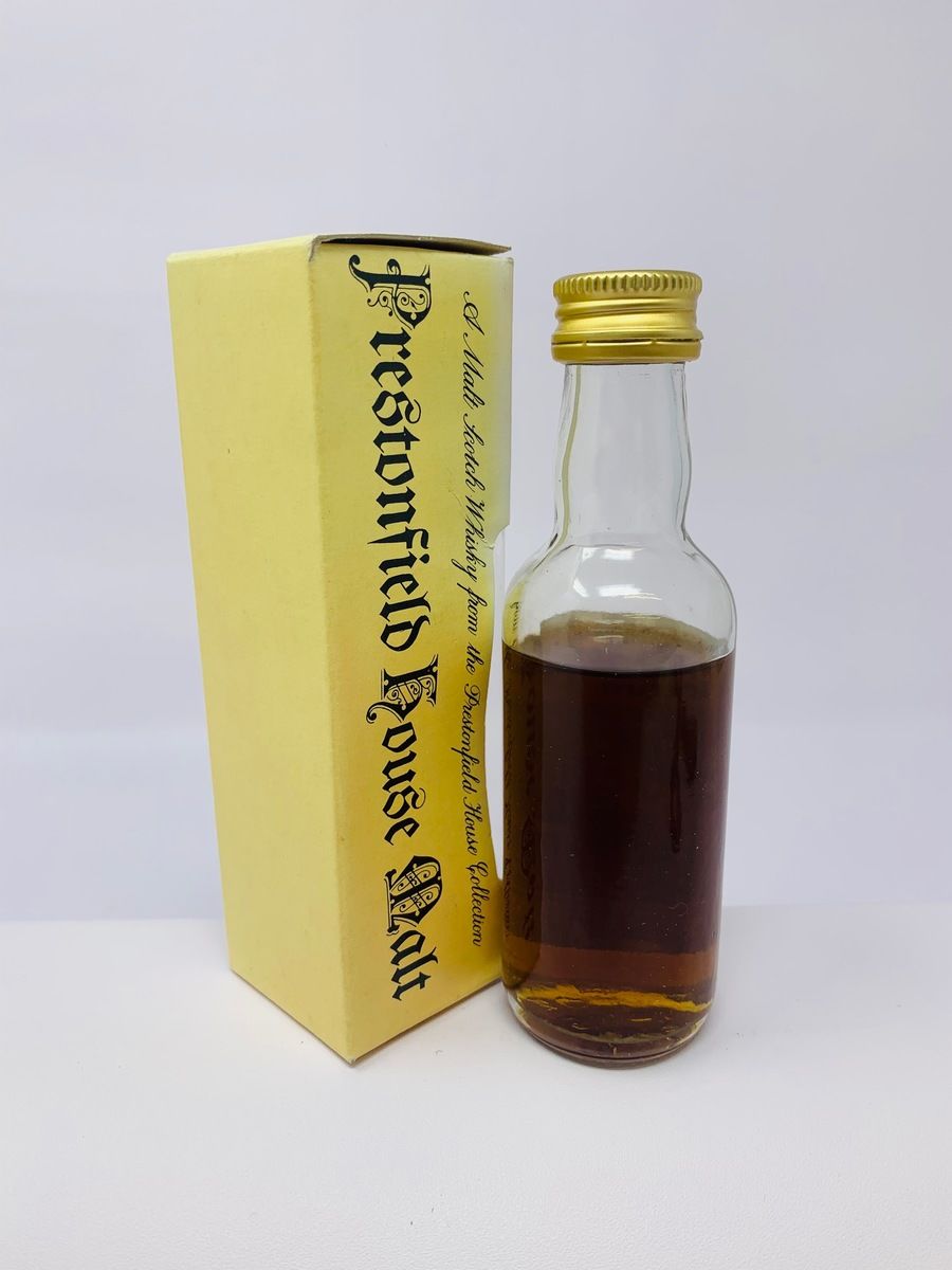 PRESTONFIELD HOUSE 1967 SPRINGBANK 20 YEAR OLD MINIATURE