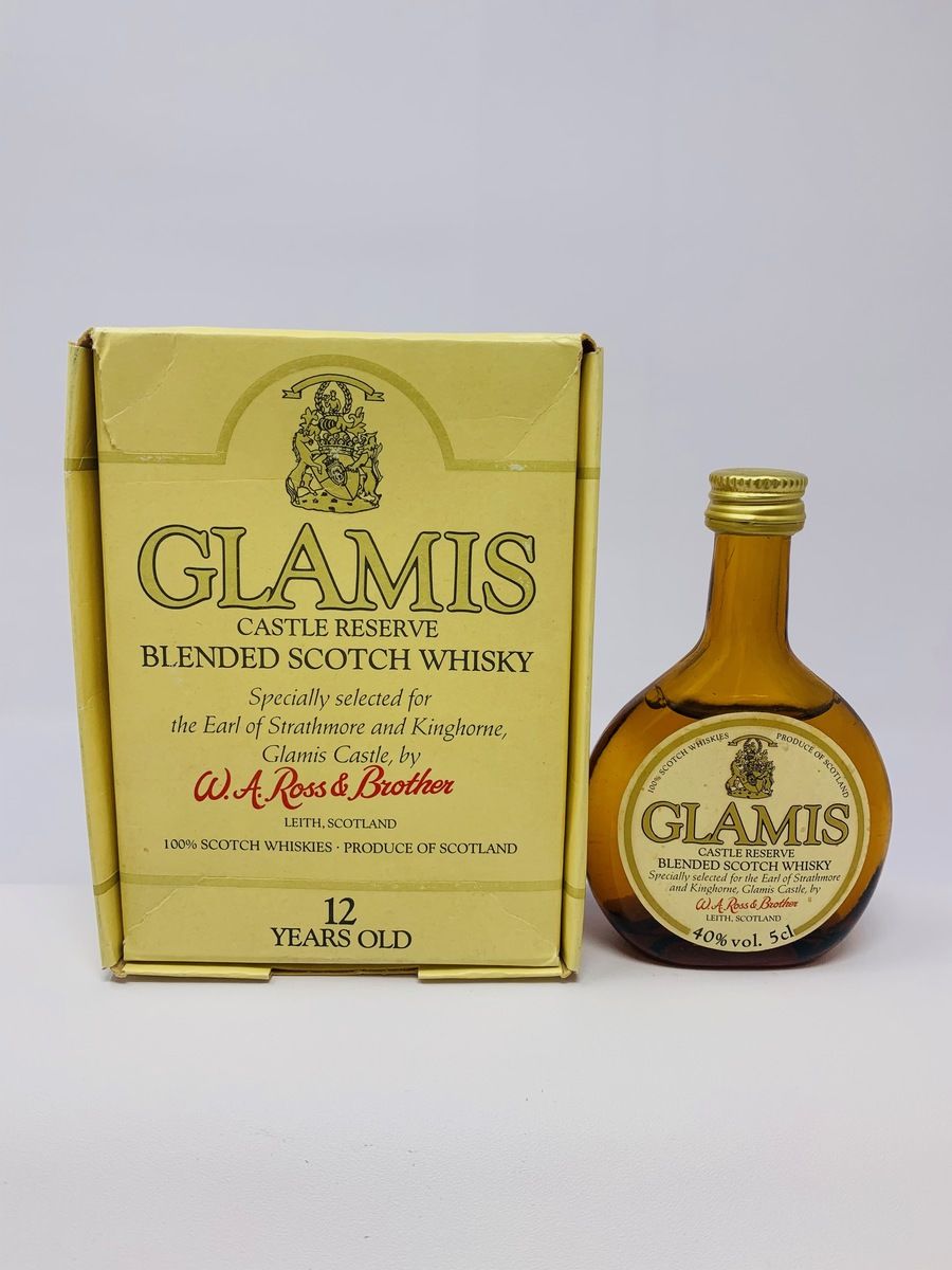 GLAMIS CASTLE 12 YEAR OLD MINIATURE