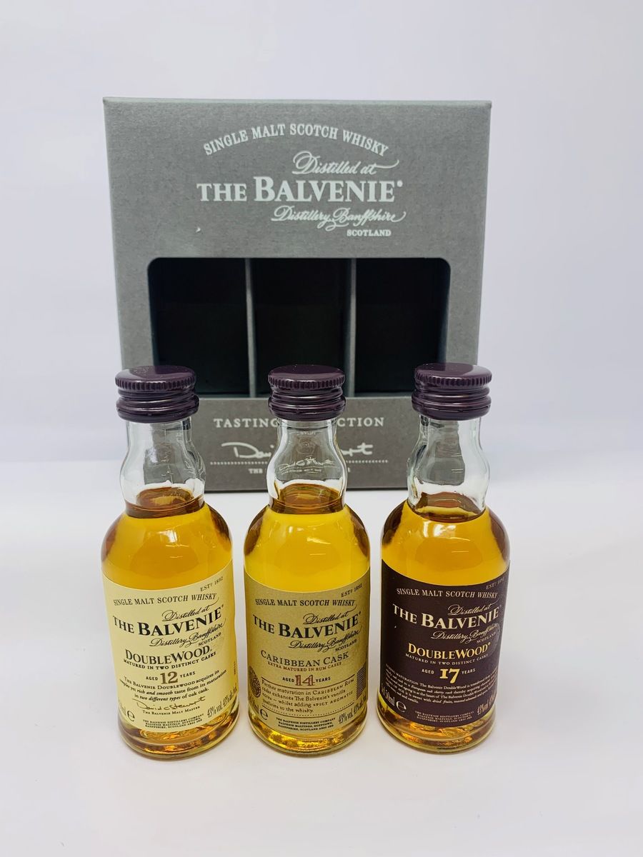 BALVENIE TASTING COLLECTION MINIATURES 
