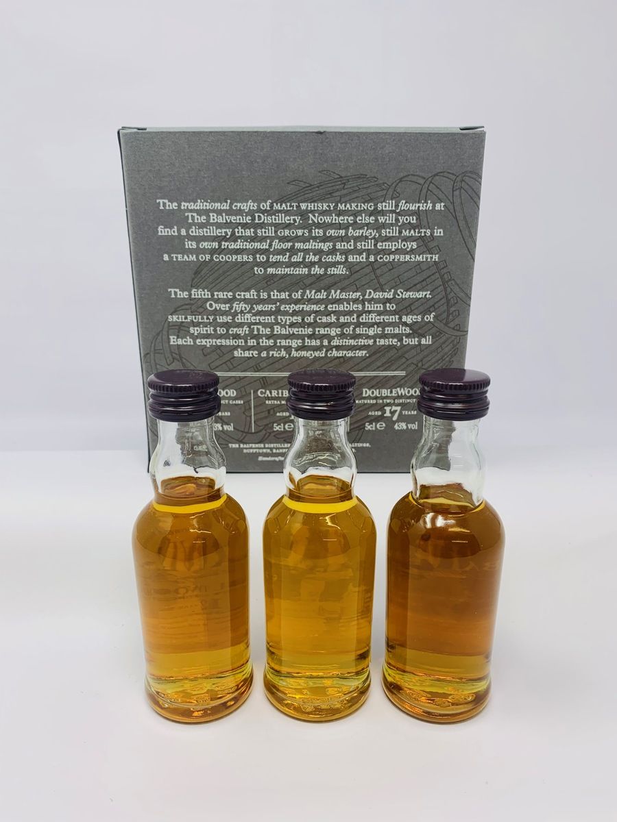 BALVENIE TASTING COLLECTION MINIATURES 