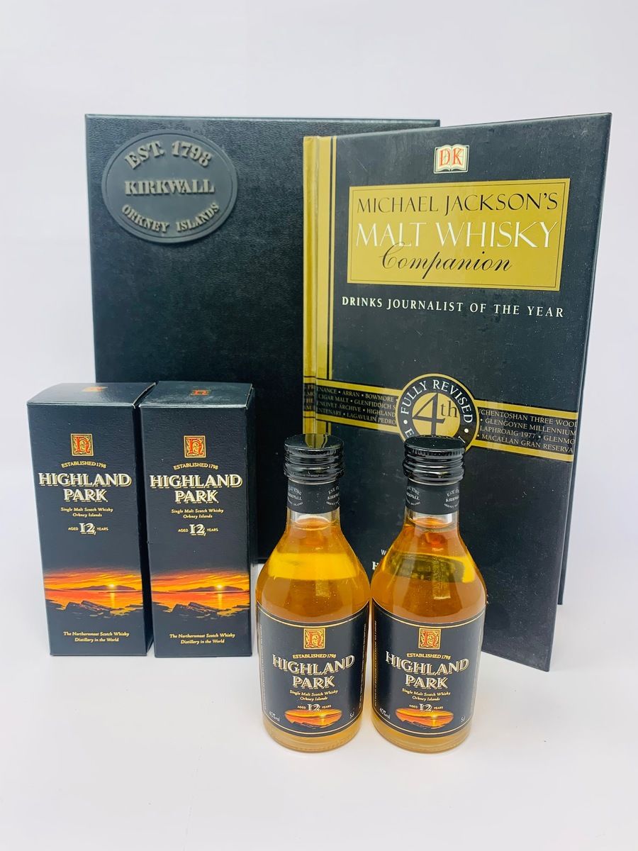 HIGHLAND PARK 12 YEAR OLD 2000'S MINIATURES SET 