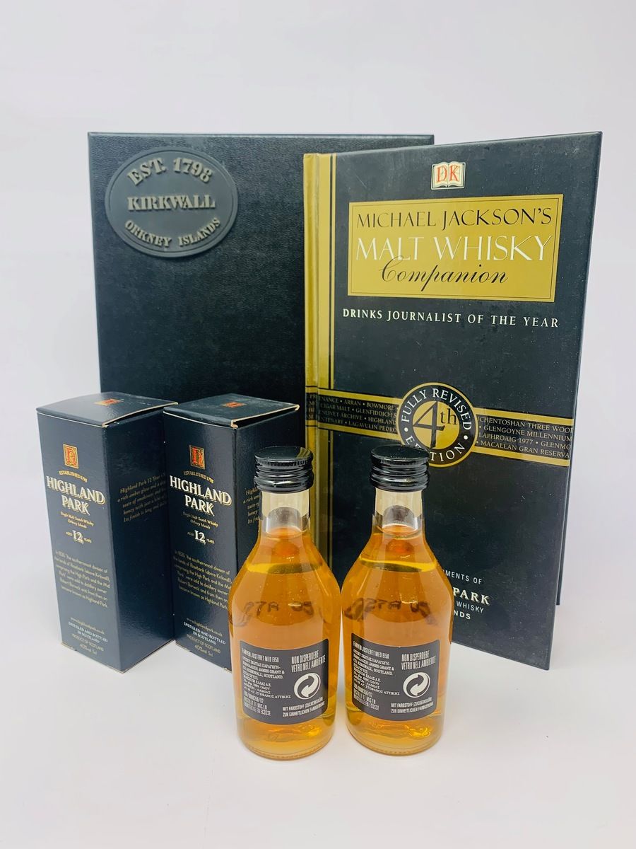 HIGHLAND PARK 12 YEAR OLD 2000'S MINIATURES SET 