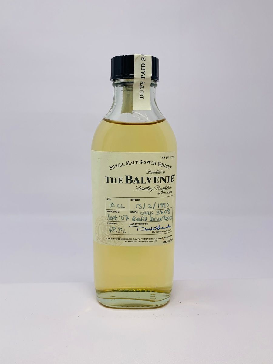 BALVENIE 17 YEAR OLD DUTY PAID SAMPLE 10CL