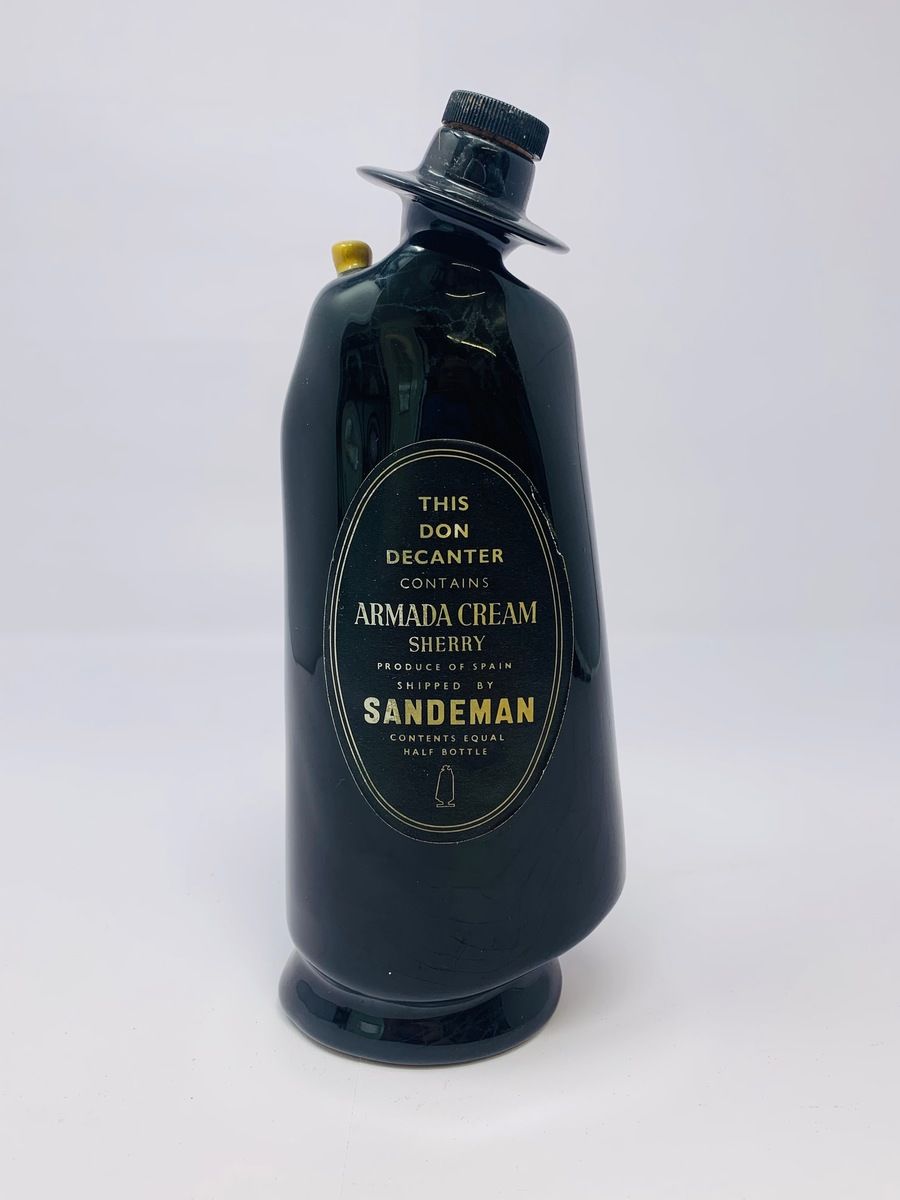SANDEMAN DON DECANTER ARMADA CREAM SHERRY