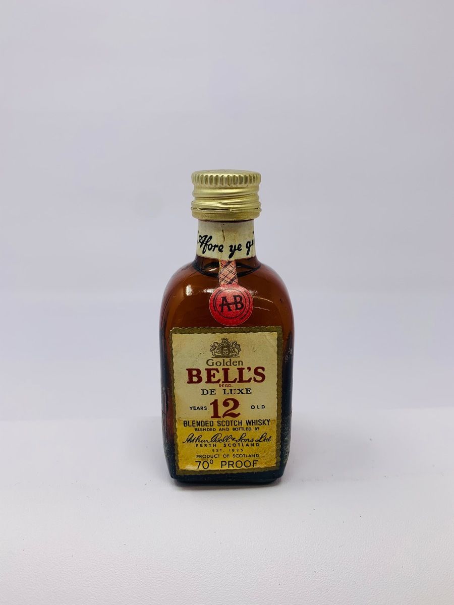 BELLS DE LUX 12 YEAR OLD 70% PROOF MINIATURE
