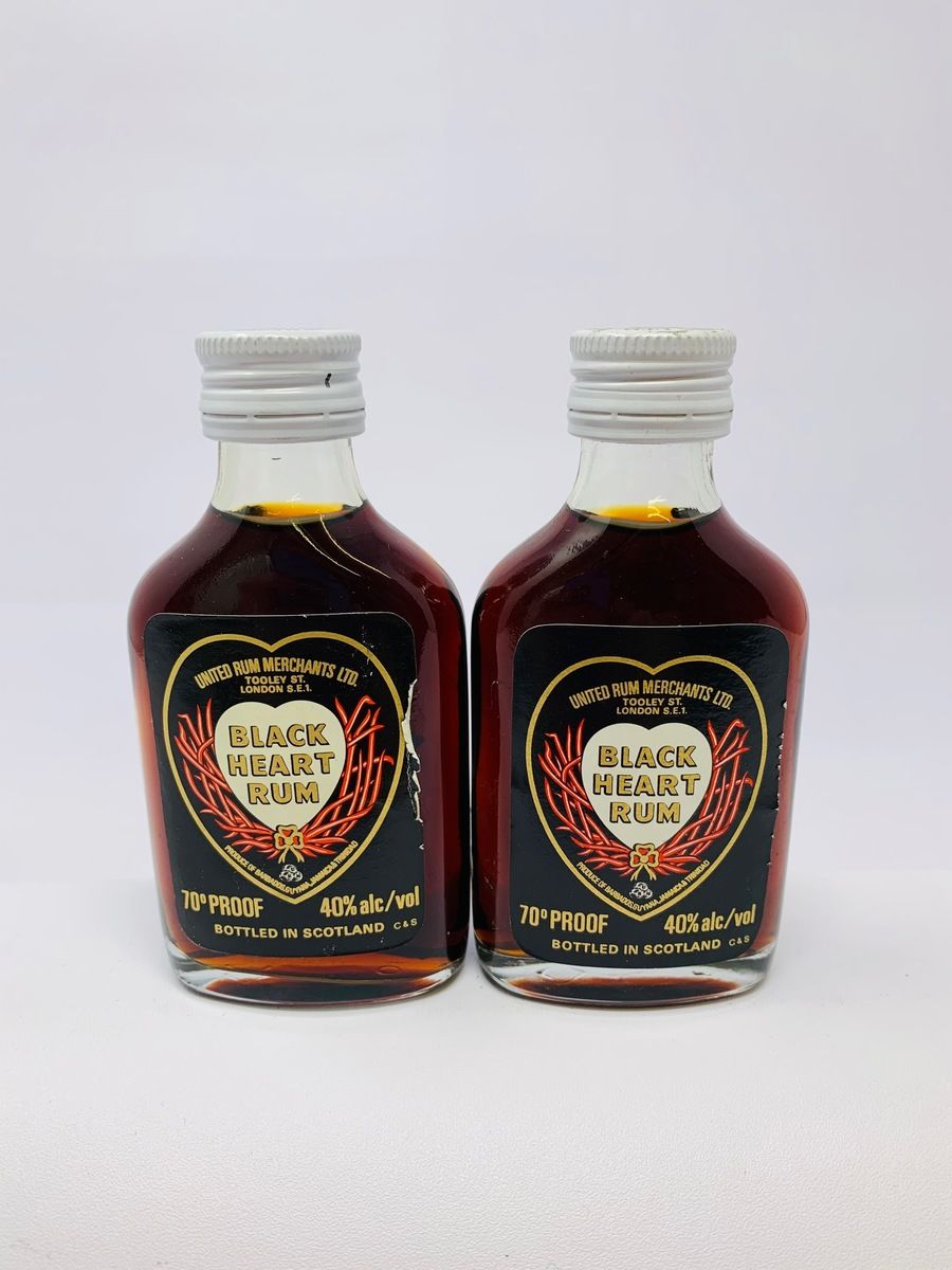 2 BLACK HEART RUM