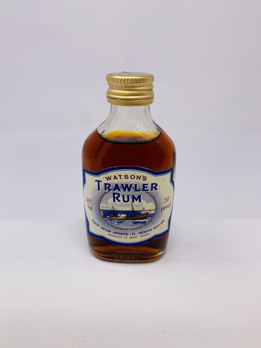 WATSONS TRAWLER RUM MINIATURE