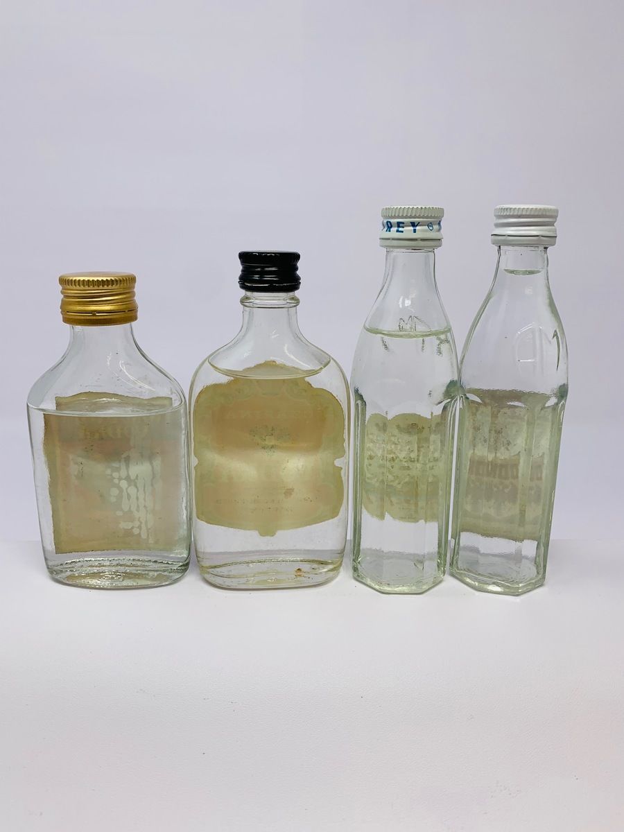 4 X VODKA MINIATURES 
