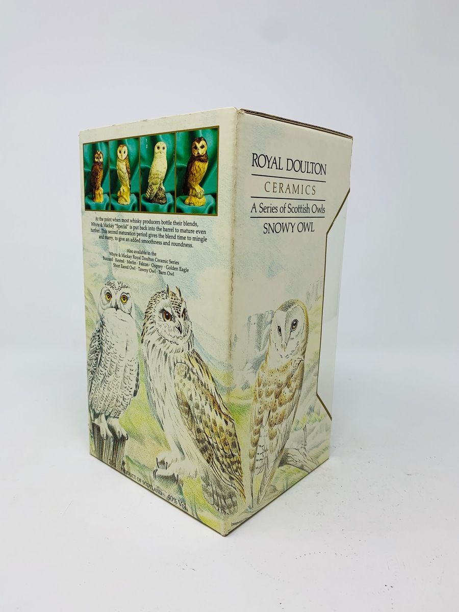 ROYAL DOULTON SCOTTISH OWLS SERIES SNOWY OWL 