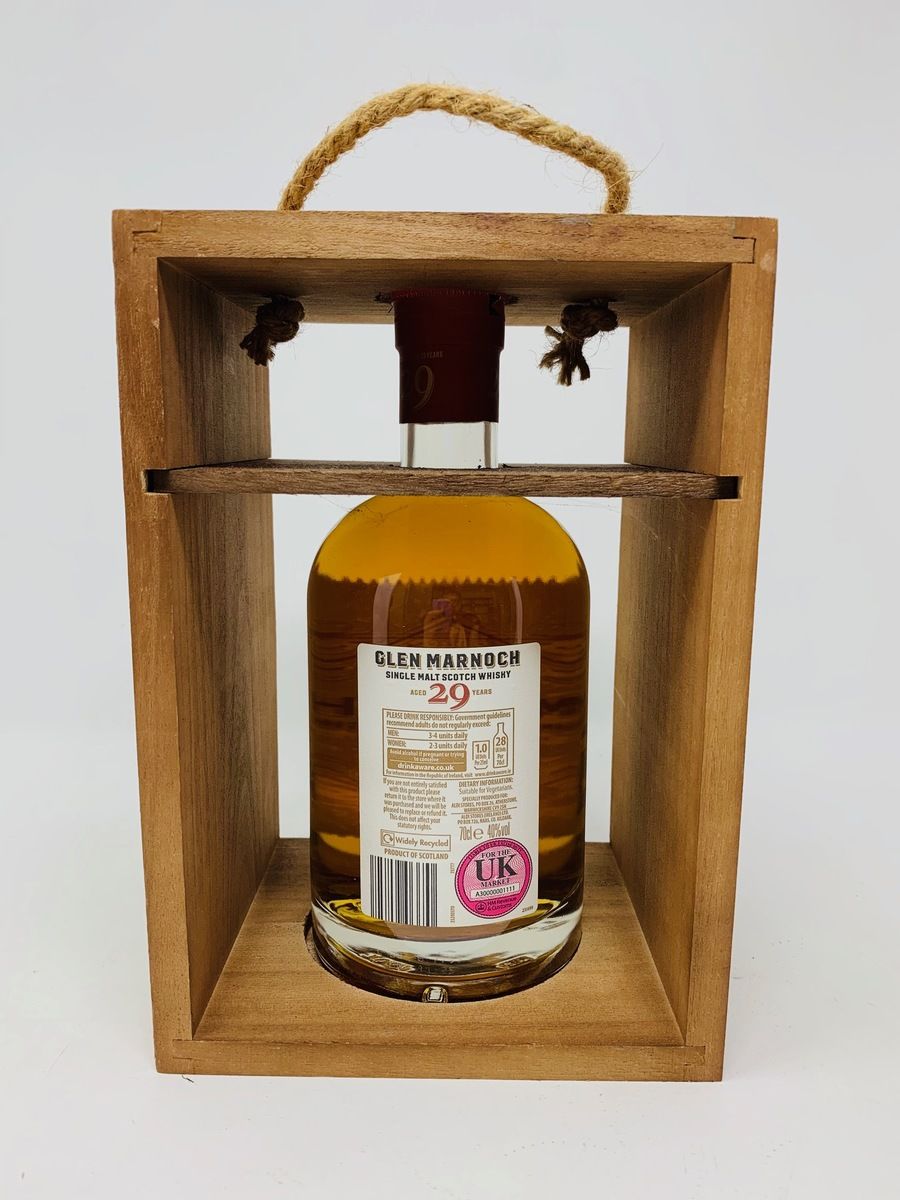 GLEN MARNOCH 29 YEAR OLD SINGLE MALT