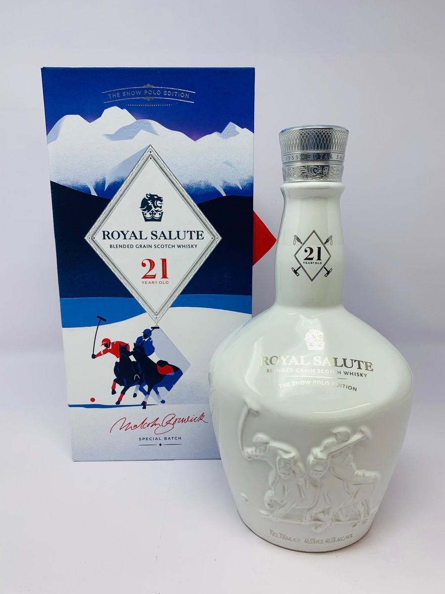 ROYAL SALUTE 21 YEAR OLD "THE SNOW POLO EDITION"