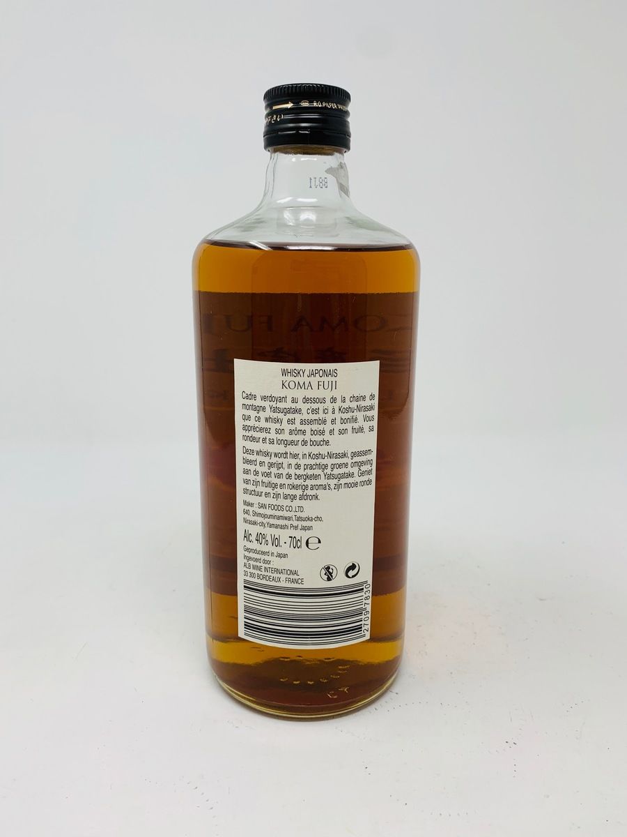 KOMA FUJI BLENDED WHISKY GOLD