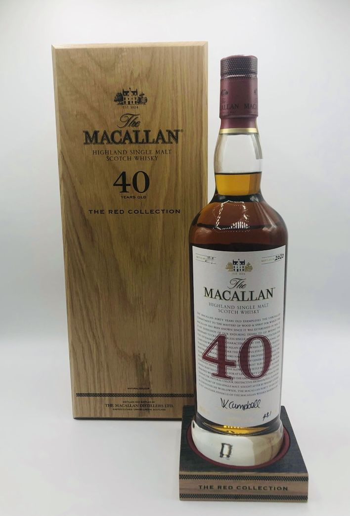 MACALLAN 40 YEAR OLD - THE RED COLLECTION