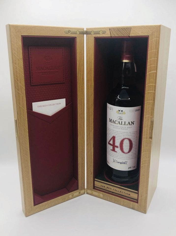 MACALLAN 40 YEAR OLD - THE RED COLLECTION