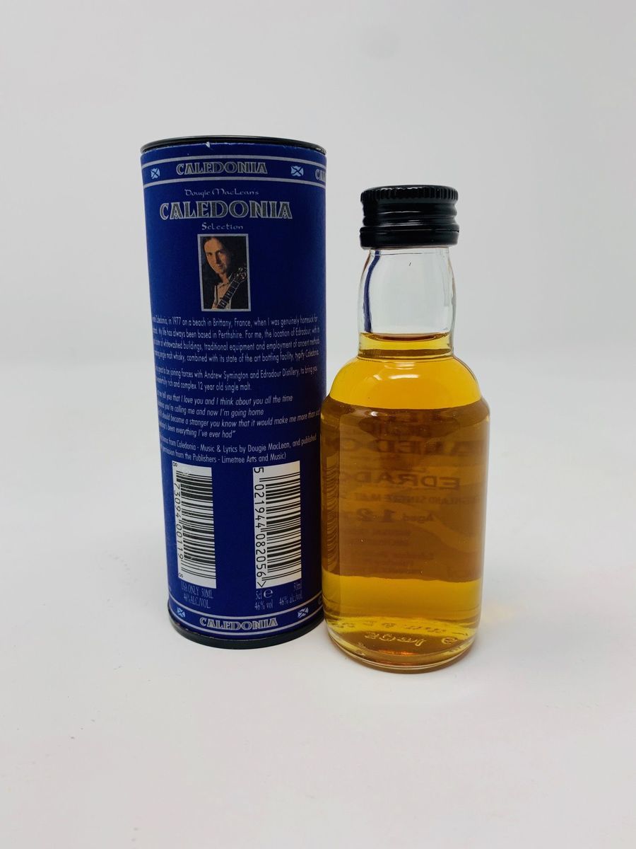 EDRADOUR 12 YEAR OLD CALEDONIA MINIATURE