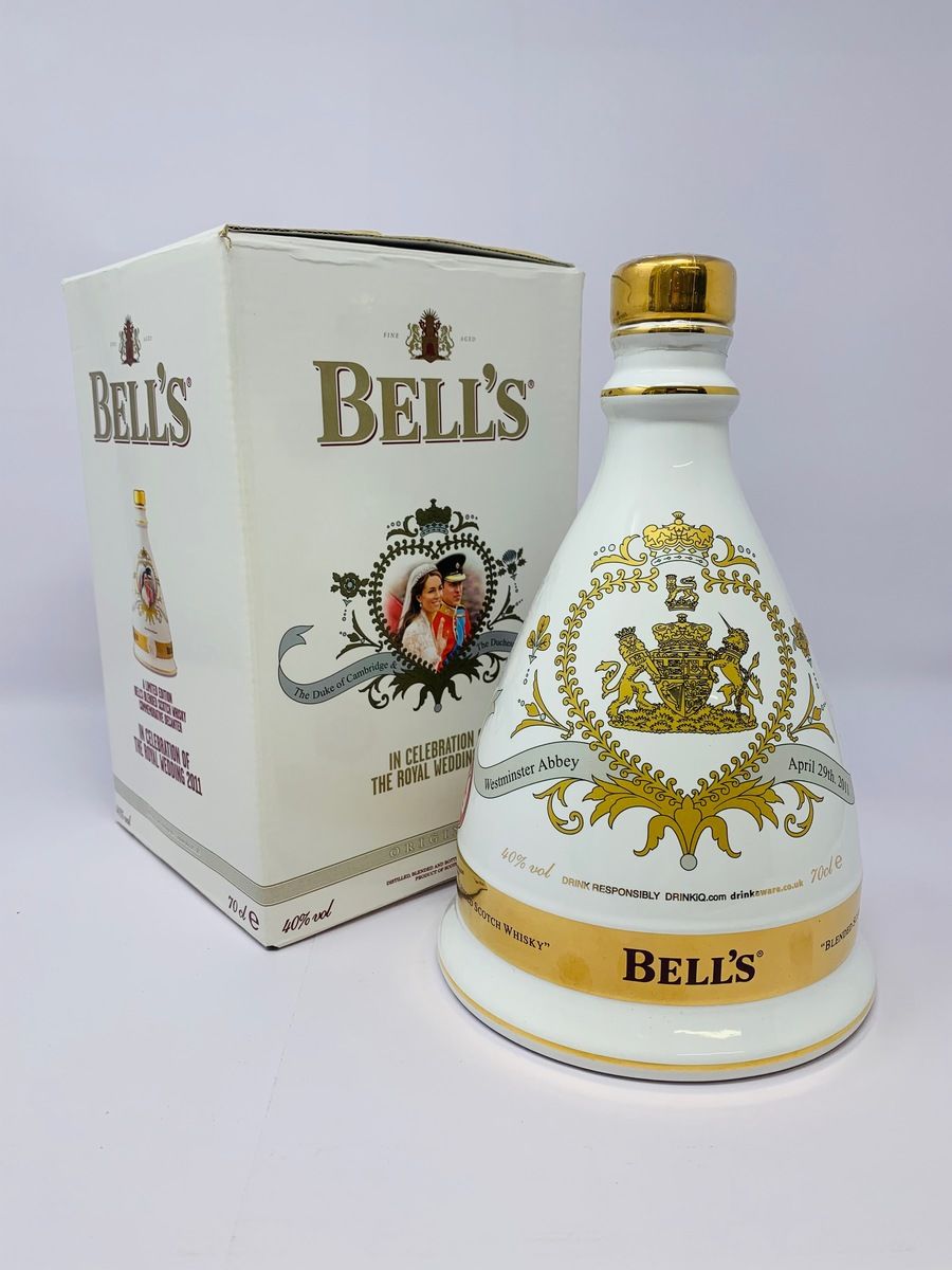 BELLS 2011 ROYAL WEDDING DECANTER