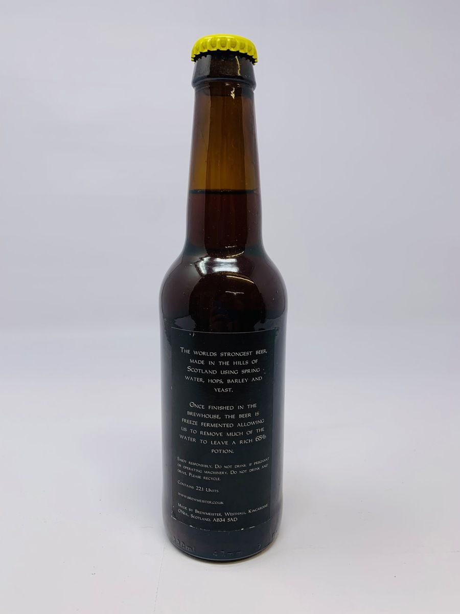 ARMAGEDDON WORLDS STRONGEST BEER 65% ABV