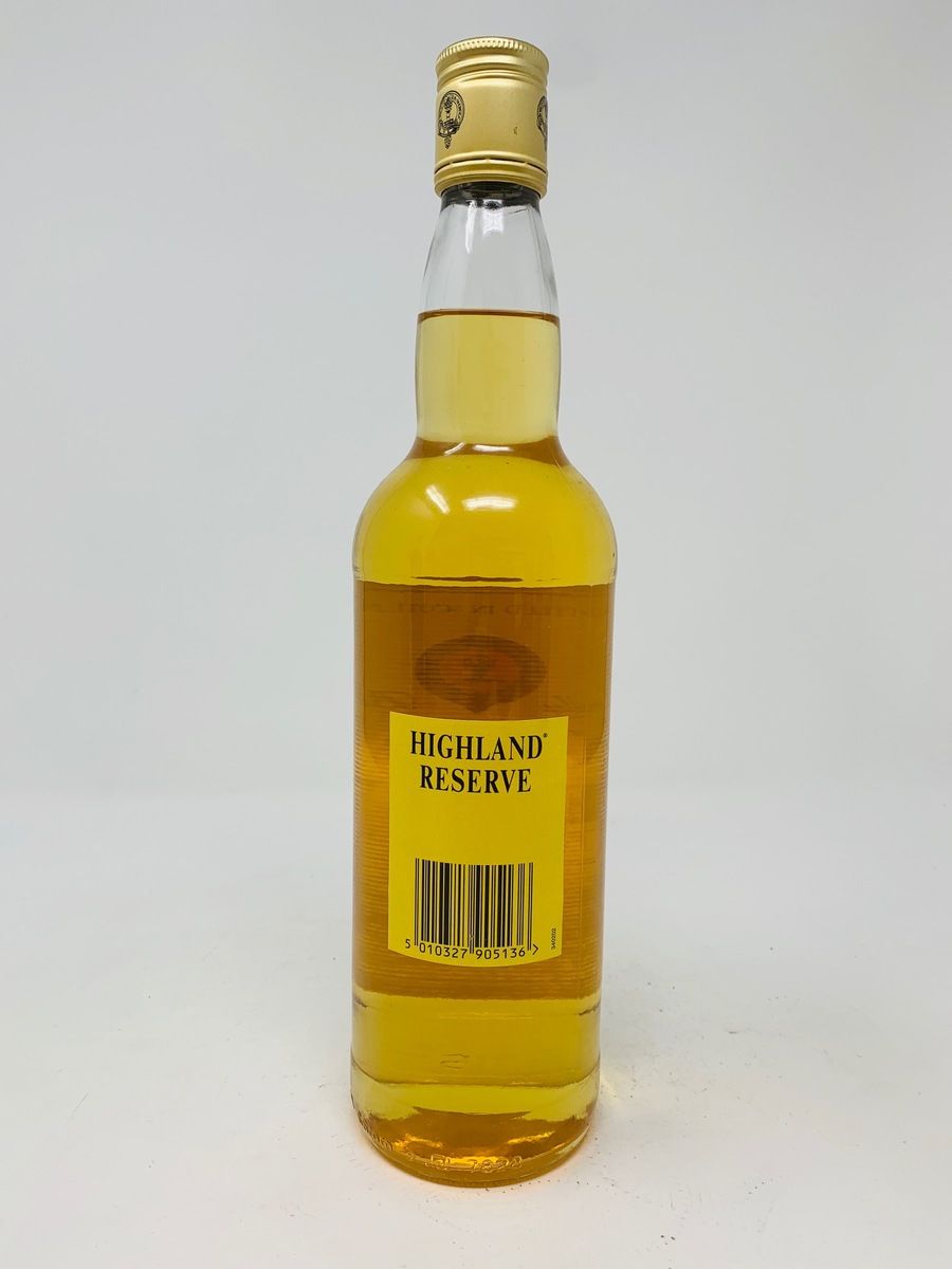 HIGHLAND RESERVE BLENDED WHISKY 