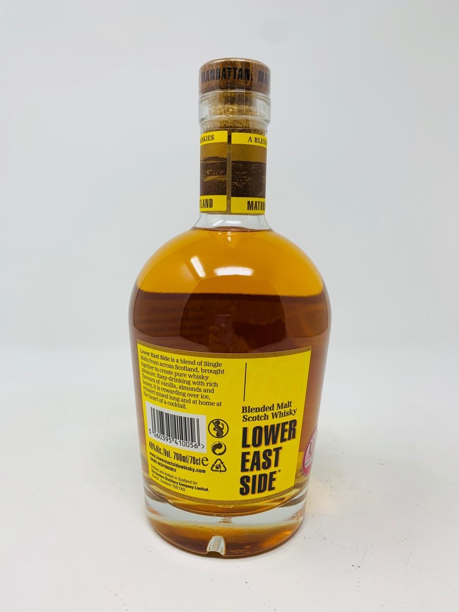 LOWER EAST SIDE BLENDED MALT SCOTCH WHISKY