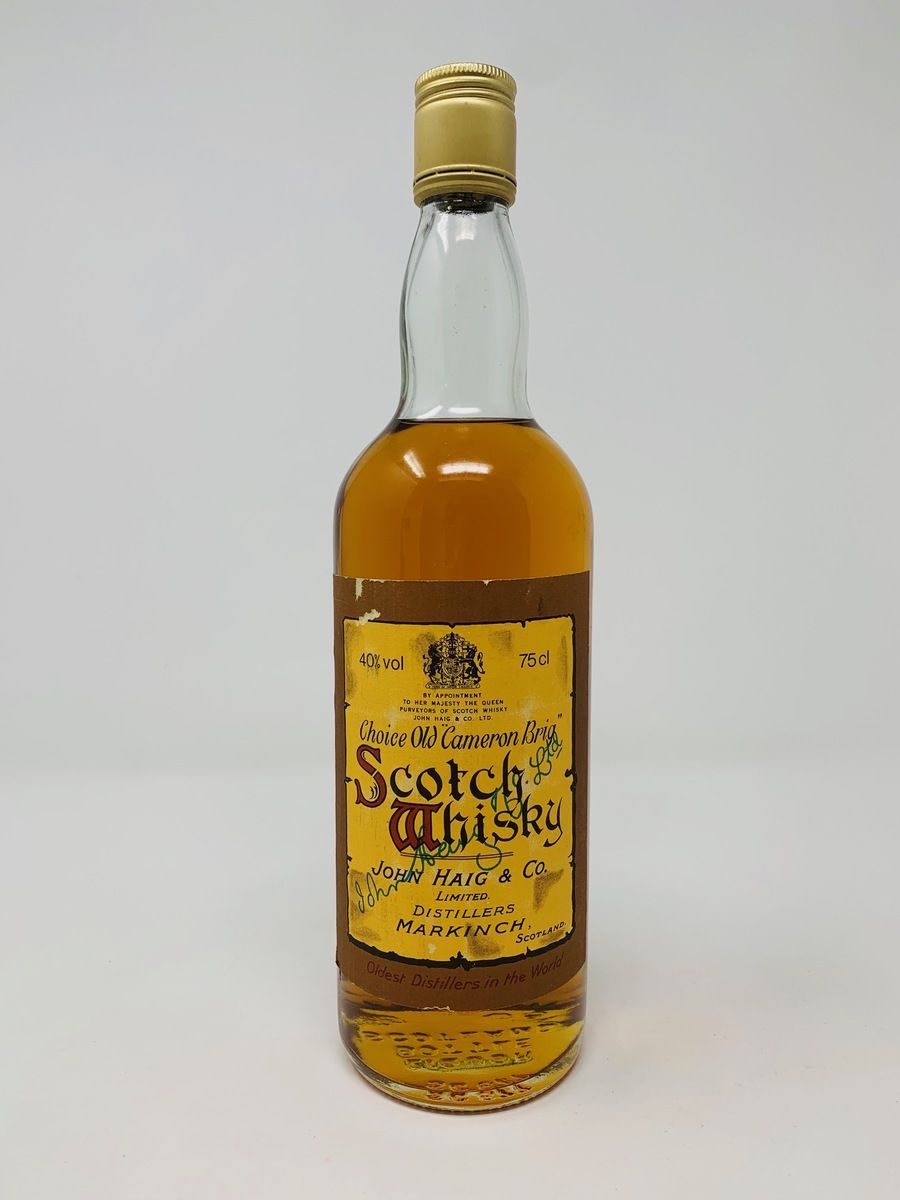 CHOICE OLD CAMERON BRIG SCOTCH WHISKY 