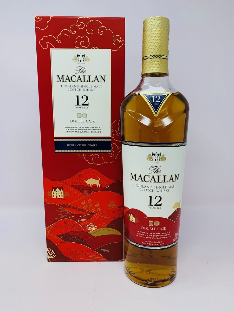 THE MACALLAN 12 YEAR OLD DOUBLE CASK LUNAR NEW YEAR 2021 EDITION