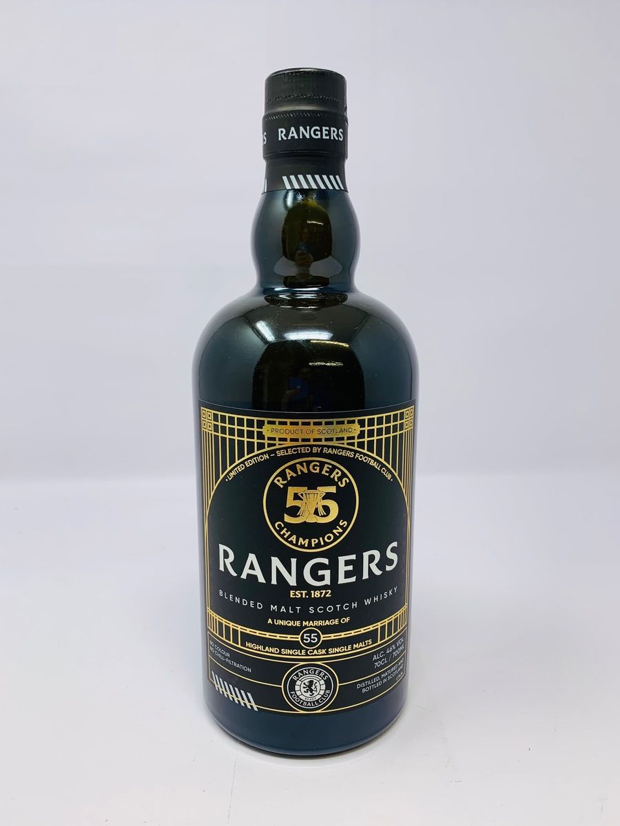 DOUGLAS LAINGS RANGERS 55 CHAMPIONS BLENDED MALT