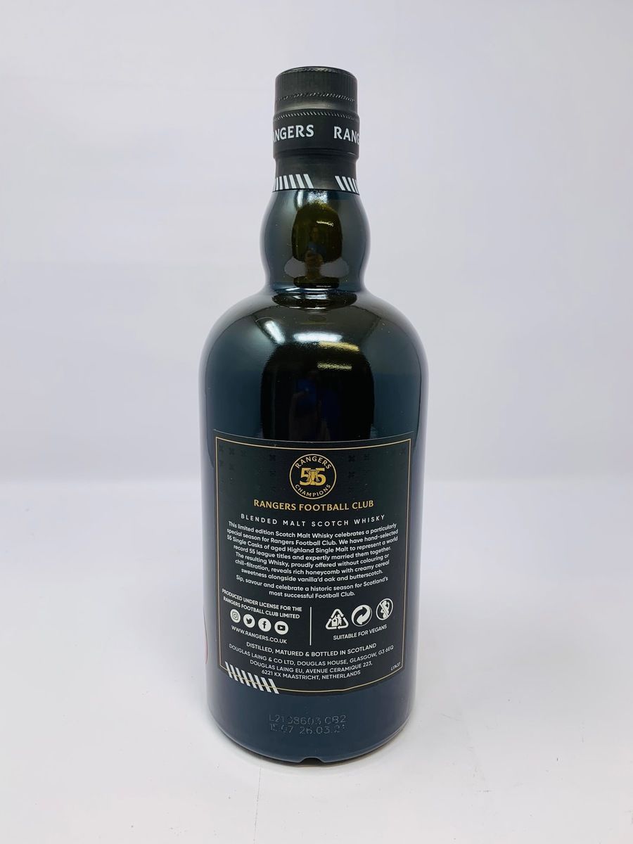 DOUGLAS LAINGS RANGERS 55 CHAMPIONS BLENDED MALT