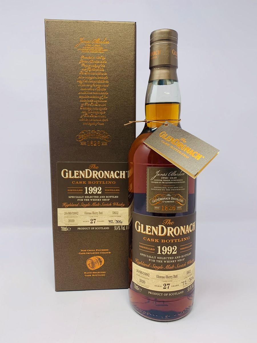 GLENDRONACH 1992 27 YEAR OLD CASK BOTTLING