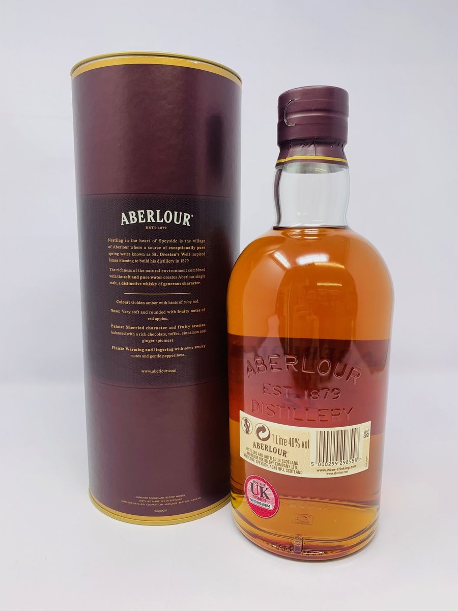 ABERLOUR 12 YEAR OLD SHERRY CASK (NEW STYLE)