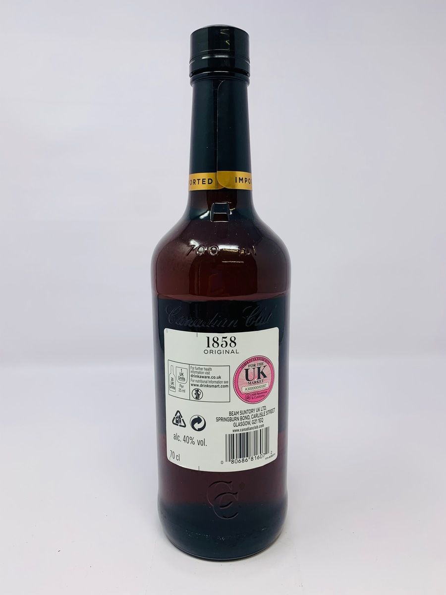 CANADIAN CLUB 1858 ORIGINAL