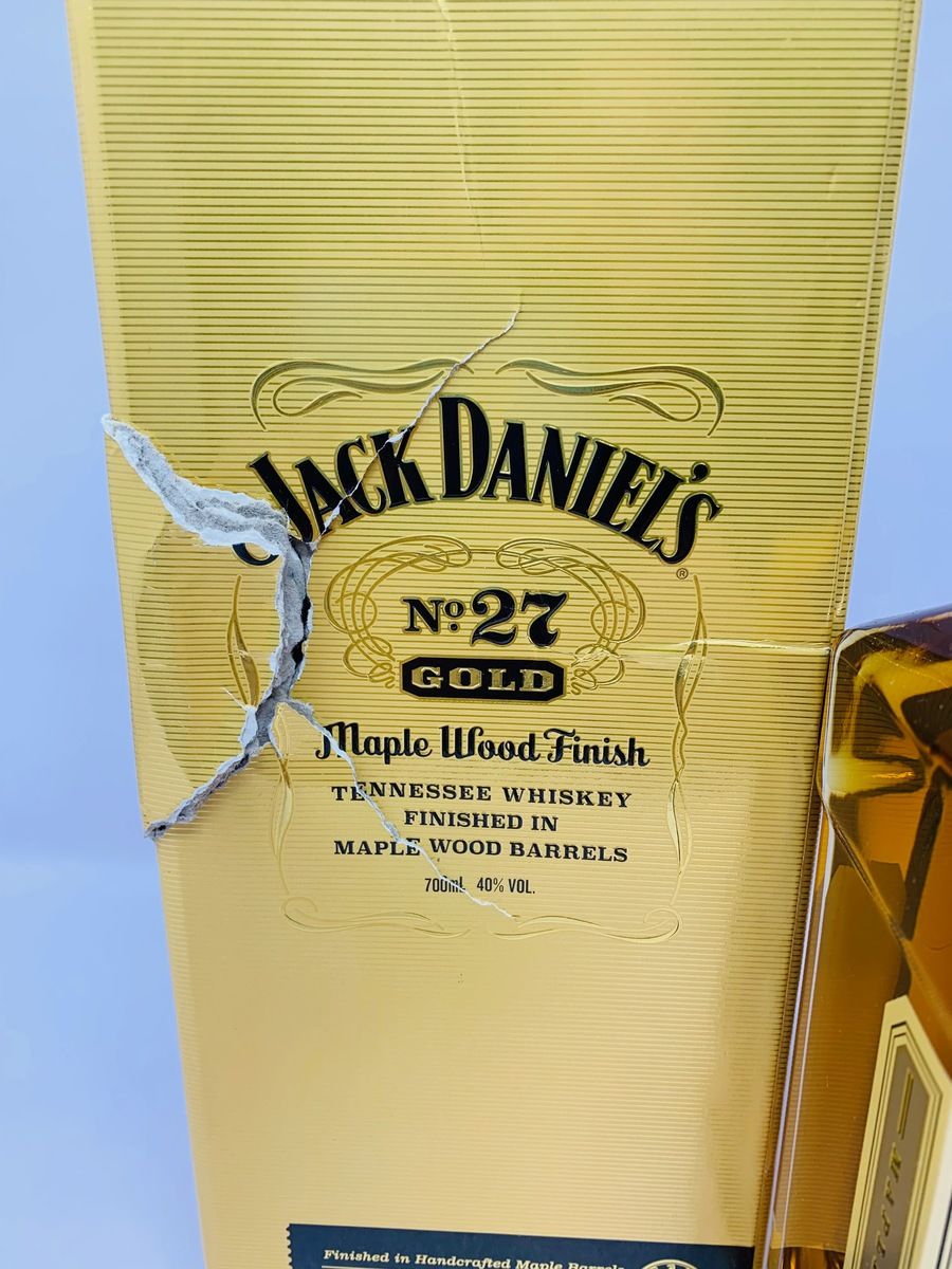 JACK DANIELS NO27 GOLD - NOTE BOX CONDITION