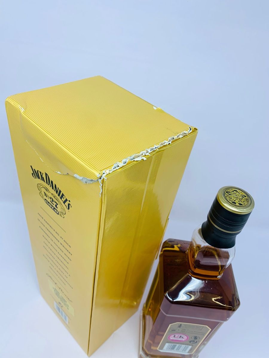 JACK DANIELS NO27 GOLD - NOTE BOX CONDITION