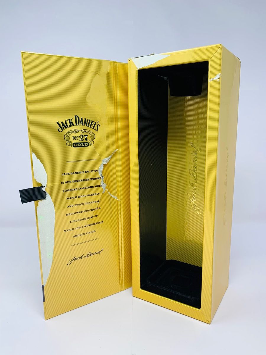 JACK DANIELS NO27 GOLD - NOTE BOX CONDITION
