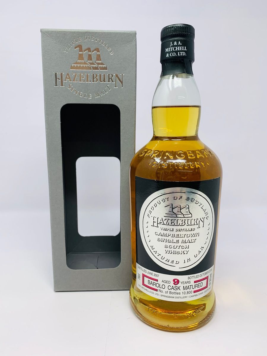 HAZELBURN 9 YEAR OLD BAROLO CASK