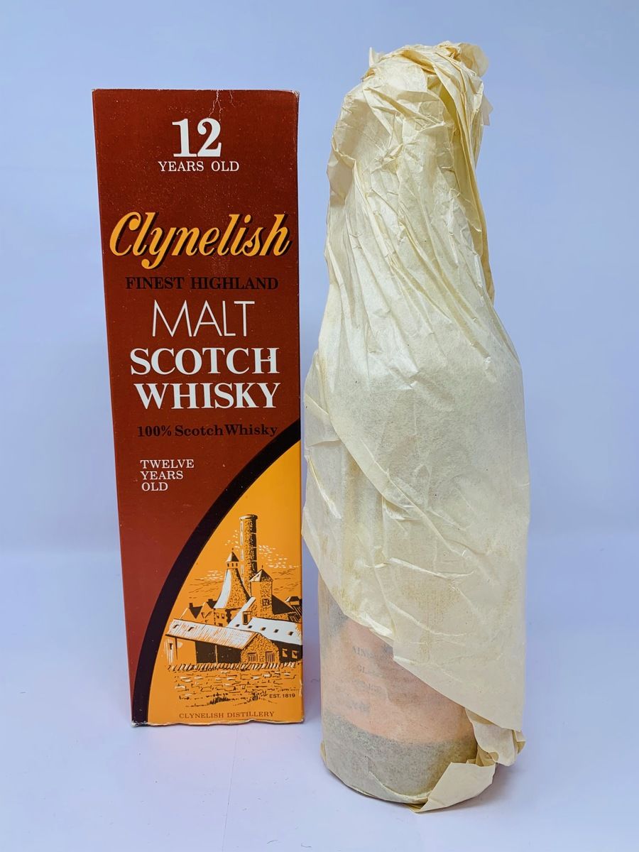 CLYNELISH 12 YEAR OLD AINSLIE AND HEILBRON 1980'S