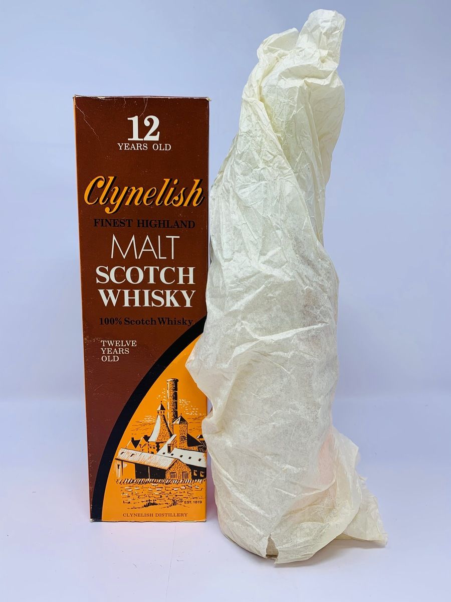 CLYNELISH 12 YEAR OLD AINSLIE AND HEILBRON 1970'S