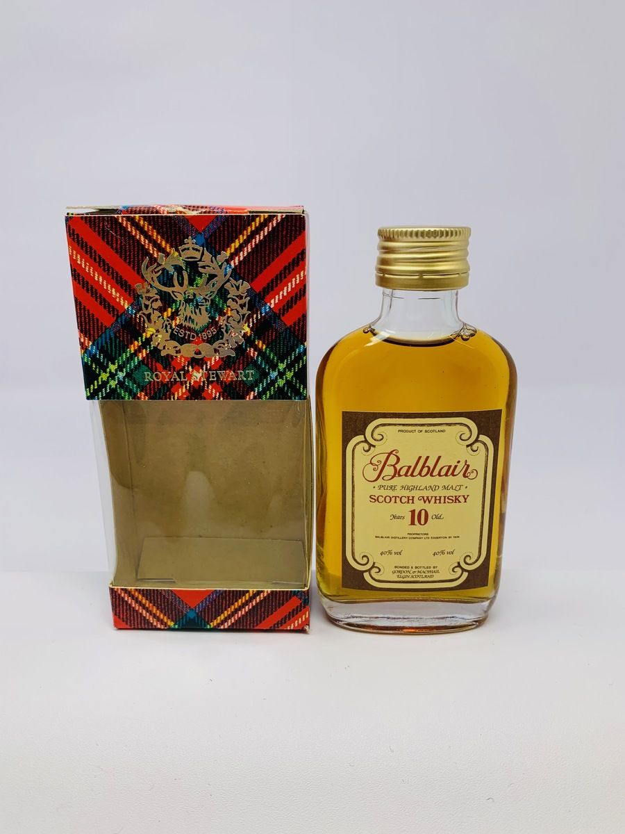 BALBLAIR 10 YEAR OLD GORDON & MACPHAIL MINIATURE