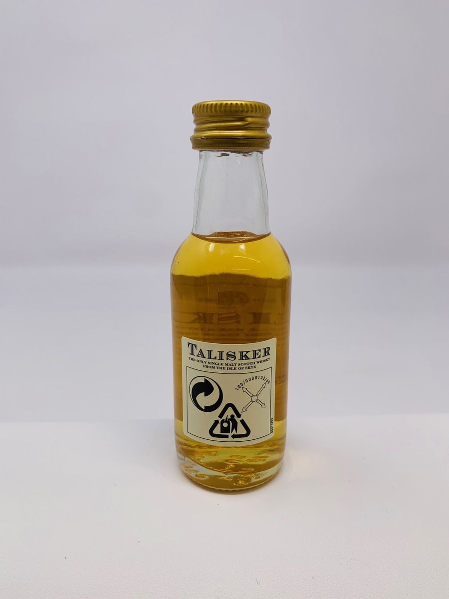 TALISKER 10 YEAR OLD MAP LABEL MINIATURE