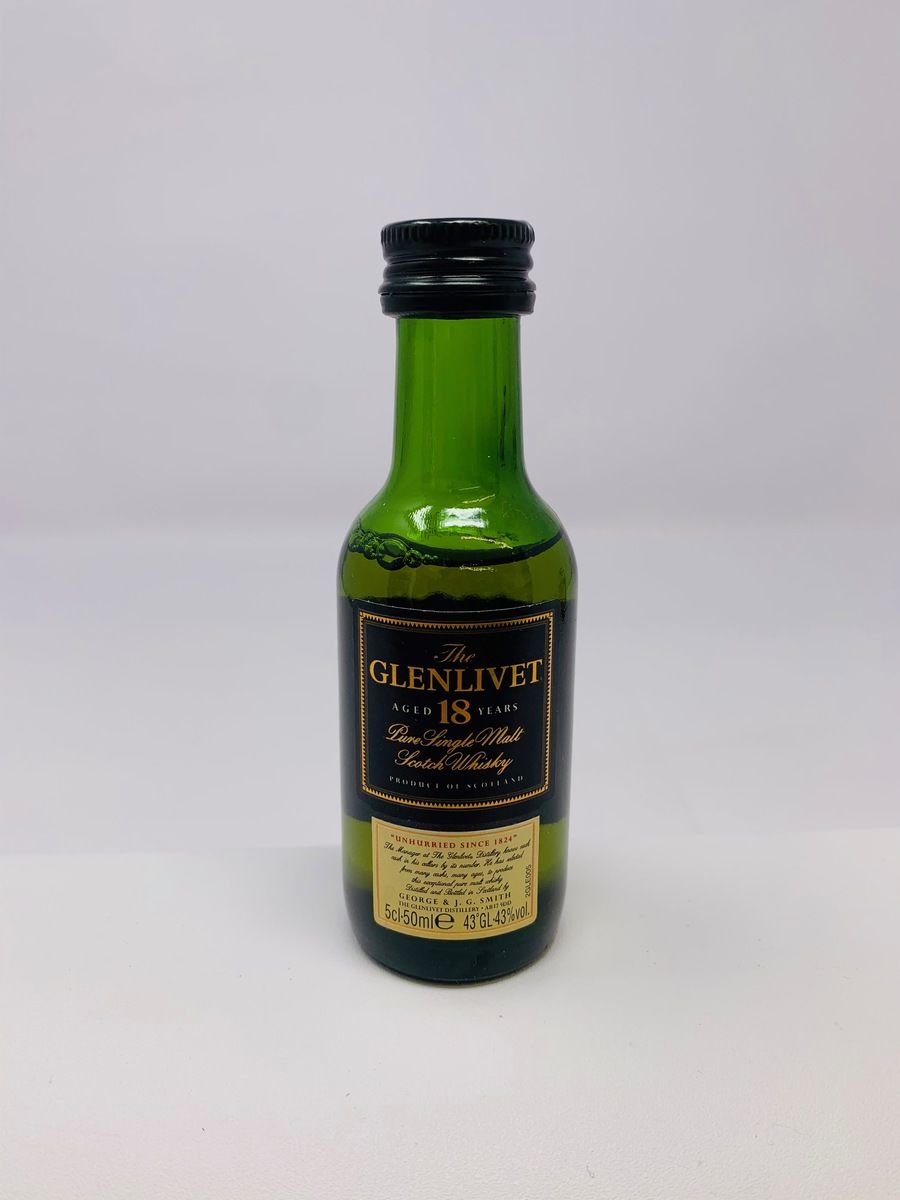 THE GLENLIVET 18 YEAR OLD MINIATURE