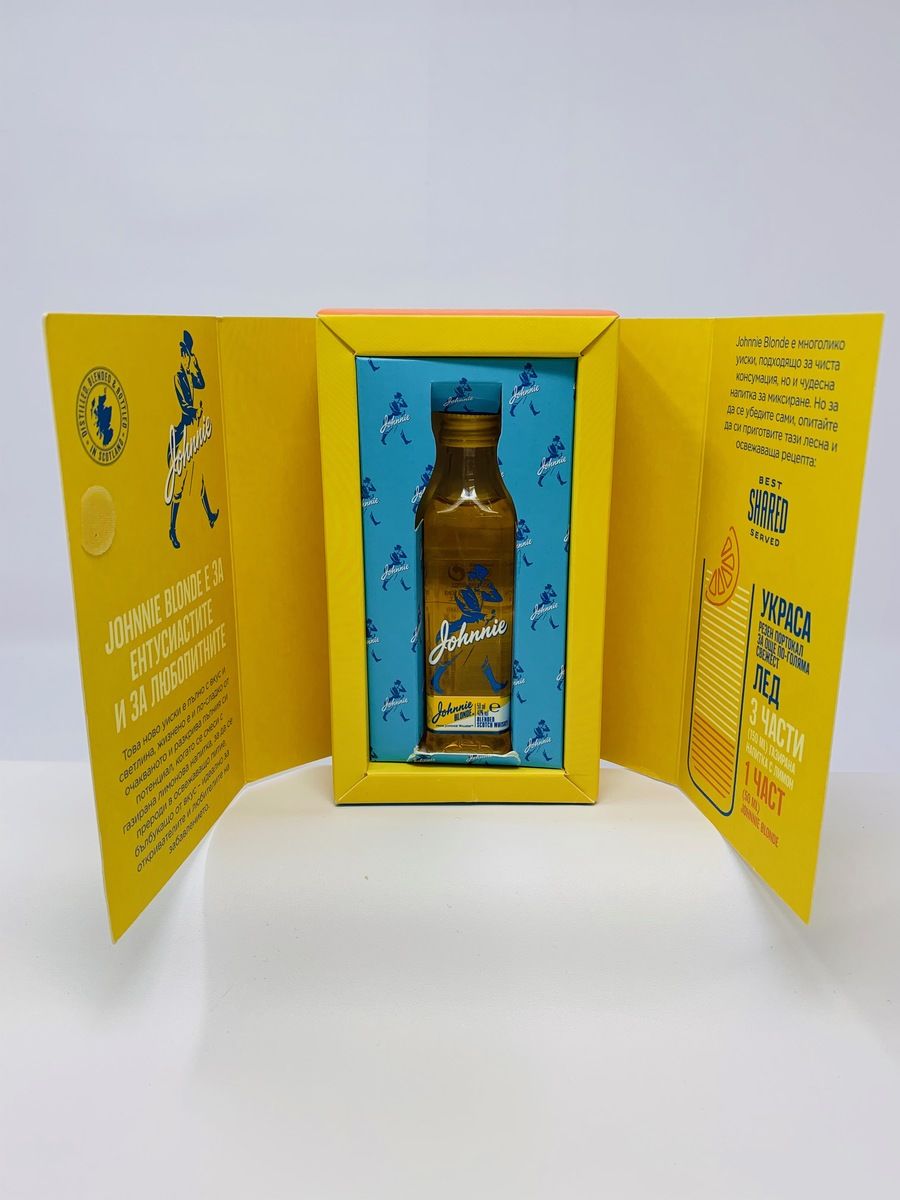 JOHNNIE BLONDE MINIATURE