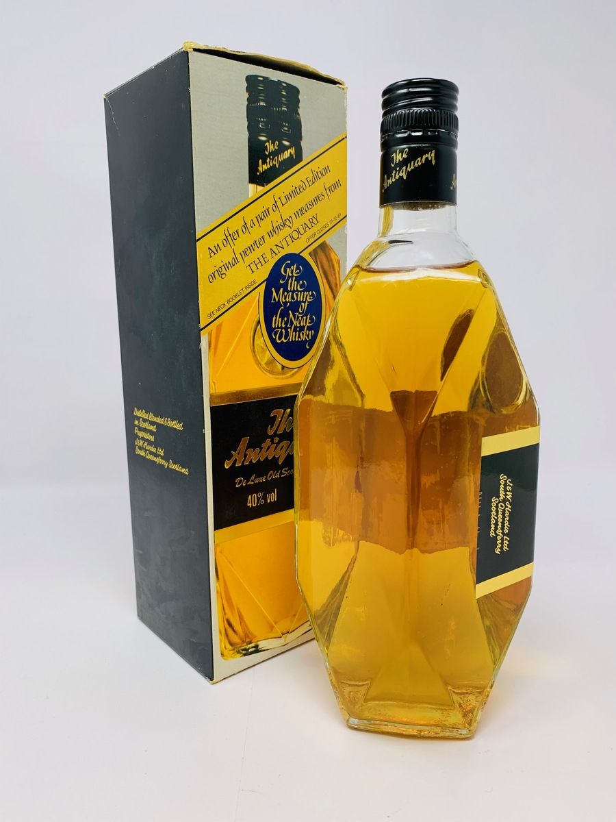 THE ANTIQUARY DE LUX OLD SCOTCH WHISKY 1980'S 
