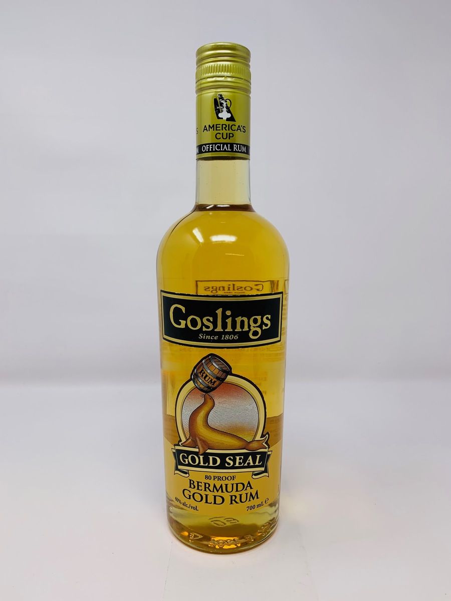 GOSLINGS GOLD SEAL 80 PROOF BERMUDA GOLD RUM