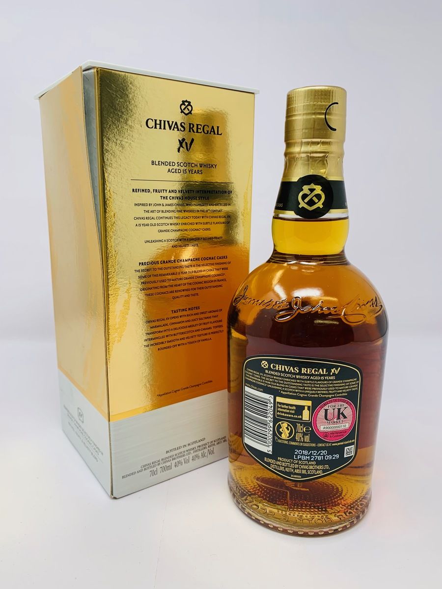 CHIVAS REGAL XV 15 YEAR OLD 