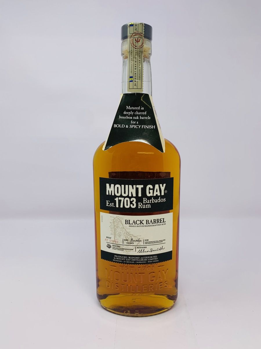 MOUNT GAY EST 1703 BLACK BARREL RUM 