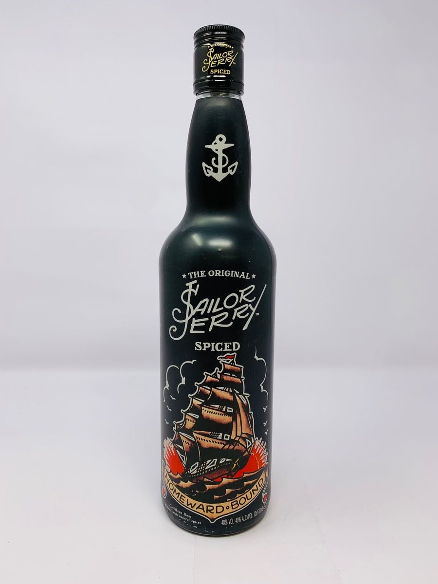 SAILOR JERRY SPICED RUM LIMITED DESIGN BOTTLE