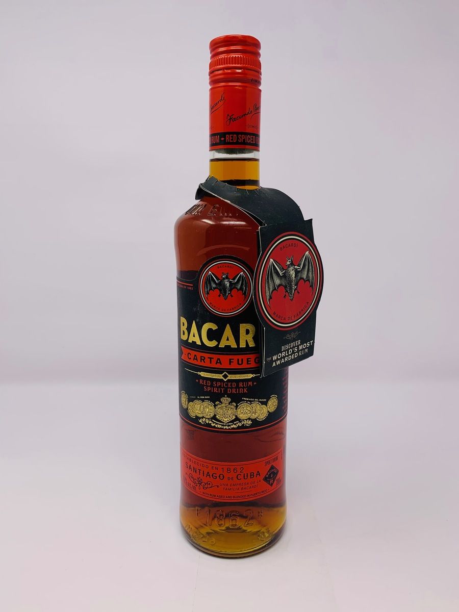BARCARDI CARTA FUEGO RUM