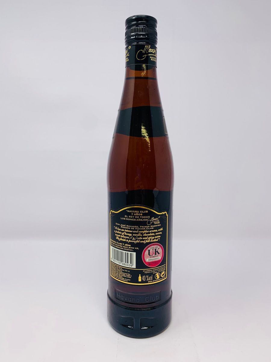 HAVANA CLUB 7 YEAR OLD CUBAN RUM