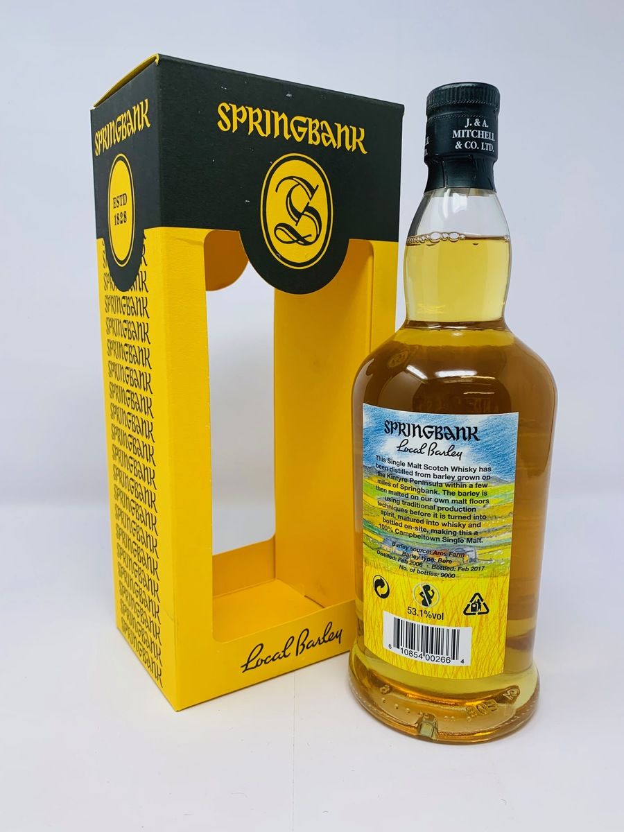 SPRINGBANK 2006 - 11 YEAR OLD LOCAL BARLEY