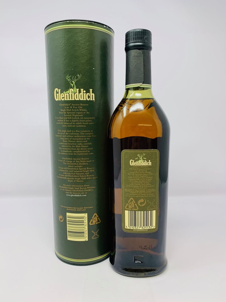 GLENFIDDICH 18 YEAR OLD ANCIENT RESERVE