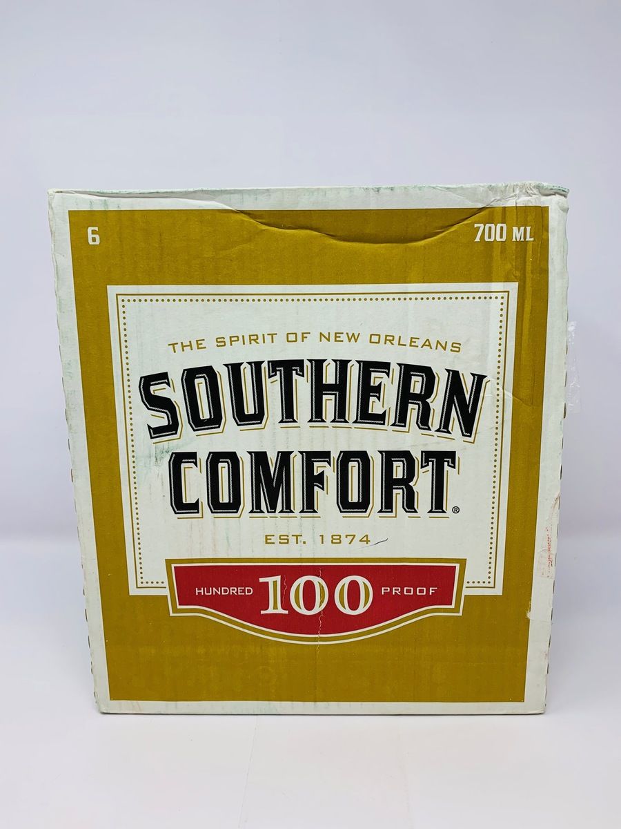 6 X SOUTHERN COMFORT 100 PROOF